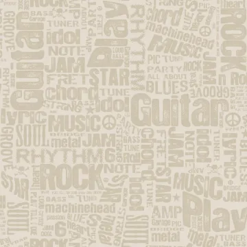 Boys Will Be Boys Rocker Text Wallpaper