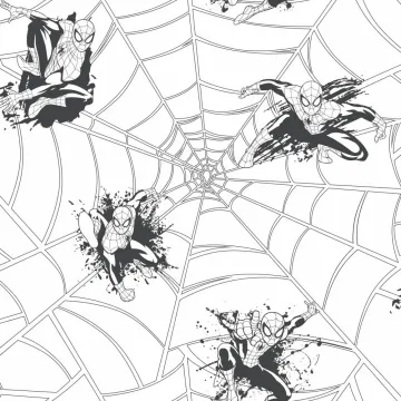 Boys Will Be Boys Spiderman Web Wallpaper