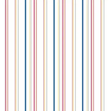 Boys Will Be Boys Wide Multi Stripe Wallpaper