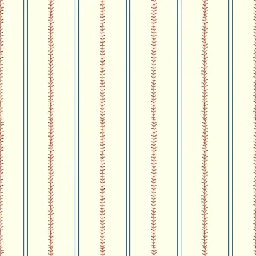 Boys Will Be Boys Stitching Stripe Wallpaper