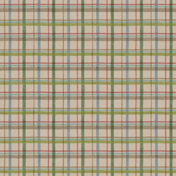 Boys Will Be Boys Washy Plaid Wallpaper