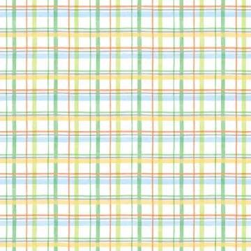 Boys Will Be Boys White Washy Plaid Wallpaper ZB3413