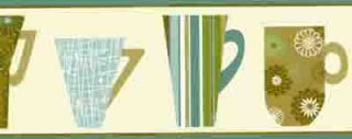 Coffee - Kitchen - Borders - Home Wallcoverings