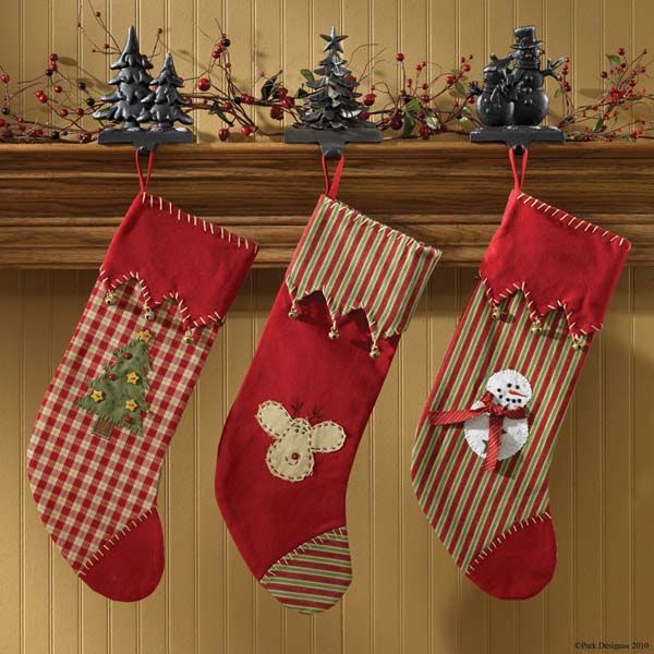 Christmas Tree Stocking Hanger